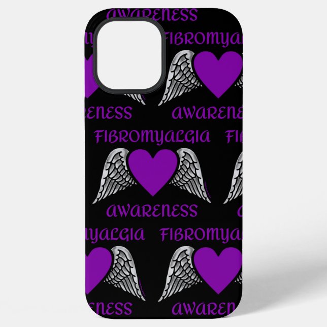 Heart/Wings...Fibro iPhone Case (Back)
