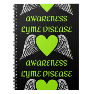 Heart/Wings...Lyme Notebook