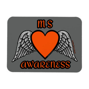 Heart/Wings...MS Magnet