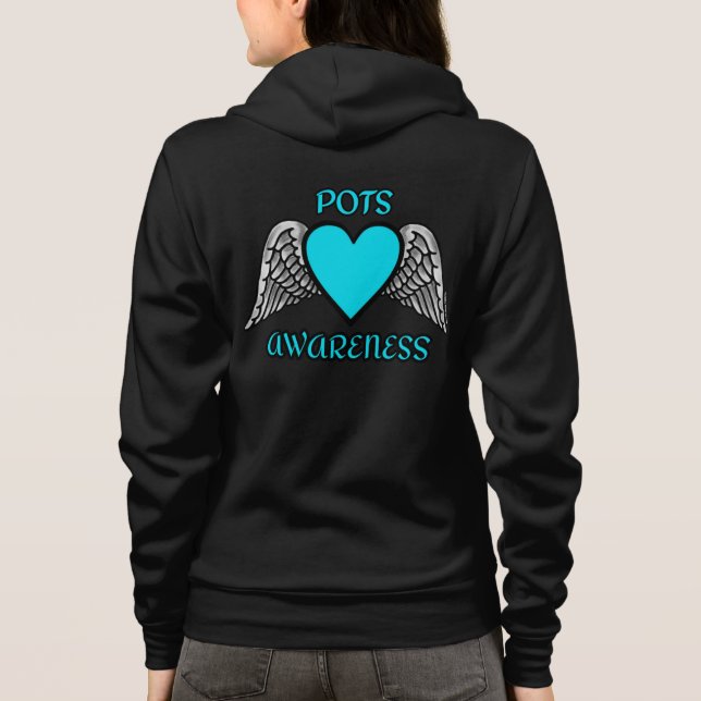 Heart/Wings...POTS Hoodie (Back)