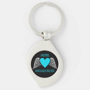 Heart/Wings...POTS Keychain