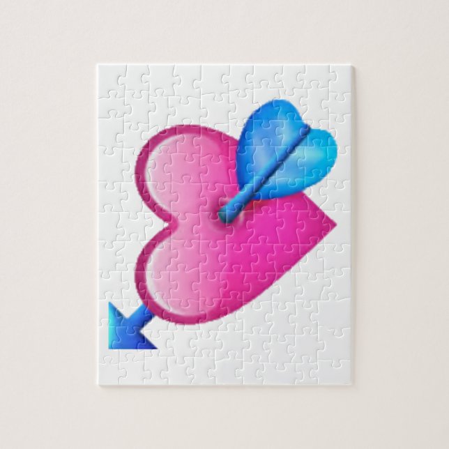 Heart With Arrow - Emoji Jigsaw Puzzle (Vertical)