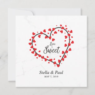 Heart with Hearts Love is Sweet