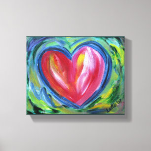 Heart with Hope Canvas Painting Art Painting Print