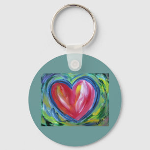 Heart with Hope Keychain