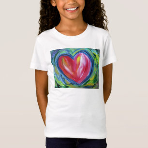 Heart with Hope Painting Love Custom Art Shirts
