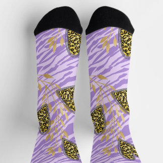 heart, with leopard socks