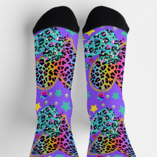 heart, with leopard socks