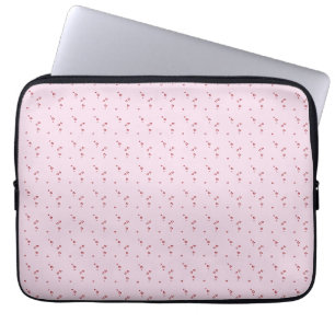 Heart Wrapping Paper Laptop Sleeve