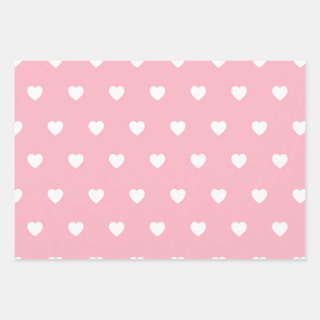 Heart Wrapping Paper - Wrapping Paper - Gift Wrap (Front)