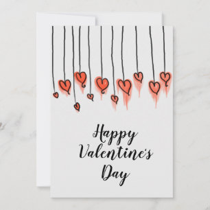 Heart wreath   Valentine's Day Holiday Card