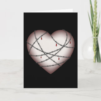 HeartAttack2 (customise it!) Holiday Card