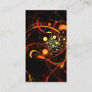 Heartbeat Abstract Art Business Card