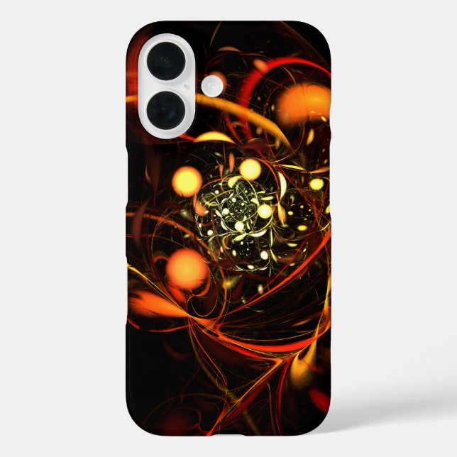 Heartbeat Abstract Art Case-Mate iPhone Case (Back)