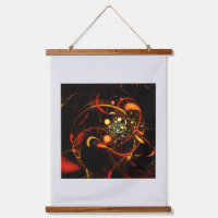 Heartbeat Abstract Art