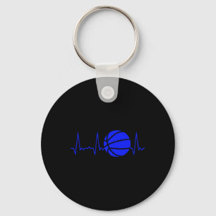Heartbeat Basketball 3 Key Ring