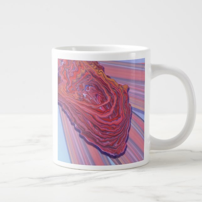 Heartbeat Design Mug (Right)