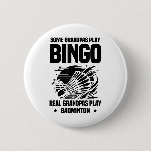 Heartbeat Ecg Shuttle Badminton Player Shuttle  6 Cm Round Badge