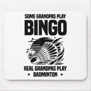 Heartbeat Ecg Shuttle Badminton Player Shuttle  Mouse Pad