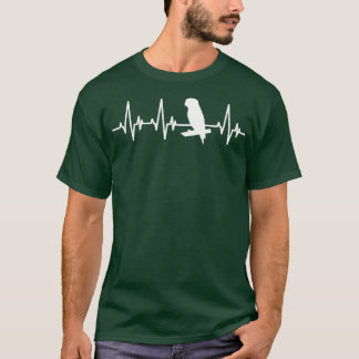Heartbeat Parrotlet Love Gift Idea T-Shirt