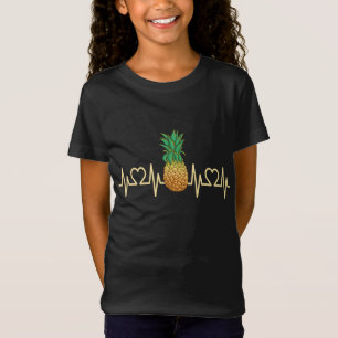 Heartbeat Pineapple I Tropical Fruit I Pineapple T-Shirt