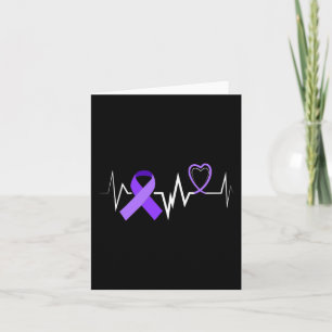 Heartbeat Products Opioid Ribbon Opioid Overdose A Card