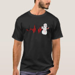 Heartbeat Snowman Nurse Christmas Scrub Top Xmas R<br><div class="desc">Heartbeat Snowman Nurse Christmas Scrub Top Xmas RN ICU ER</div>