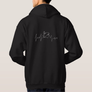 Heartbeat Snowmobiler Hoodie