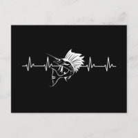 Heartbeat Swordfish Black White
