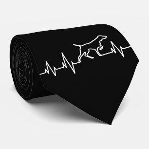 heartbeat vizsla tie
