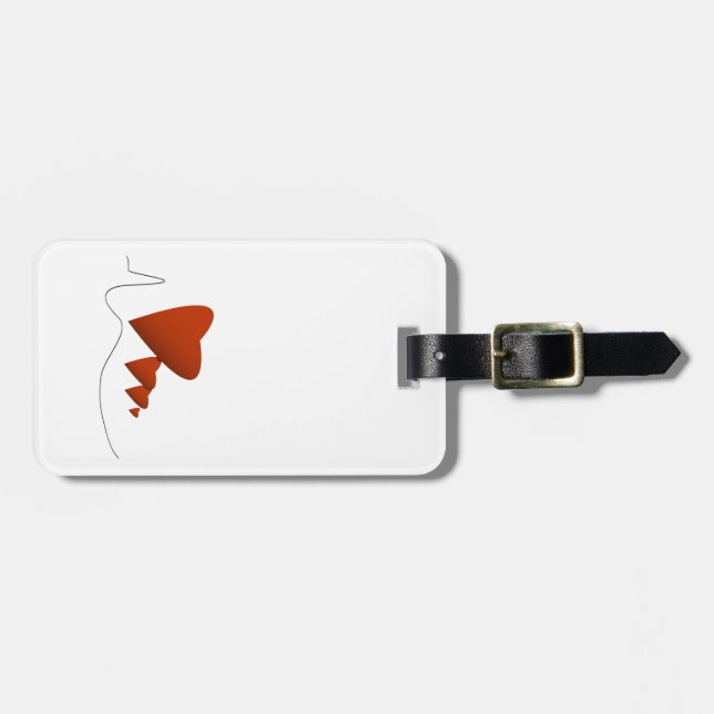 Heartbeats Luggage Tag (Front Horizontal)