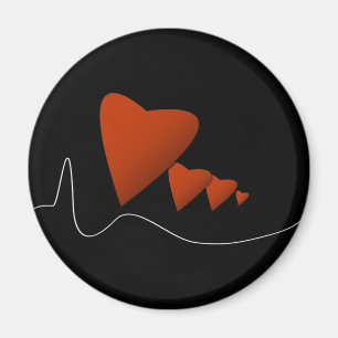 Heartbeats Magnet