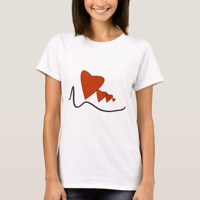Heartbeats - T-Shirt (Front)