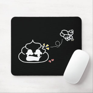 Heartbroken Poop - Brootsch the PooPoo Mouse Pad
