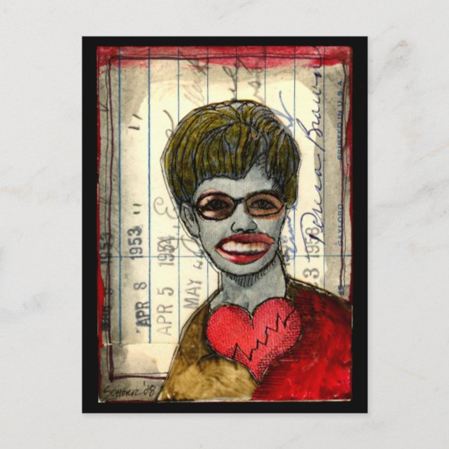 Heartbroken Postcard (Front)