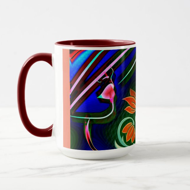 Hearted Mug (Left)