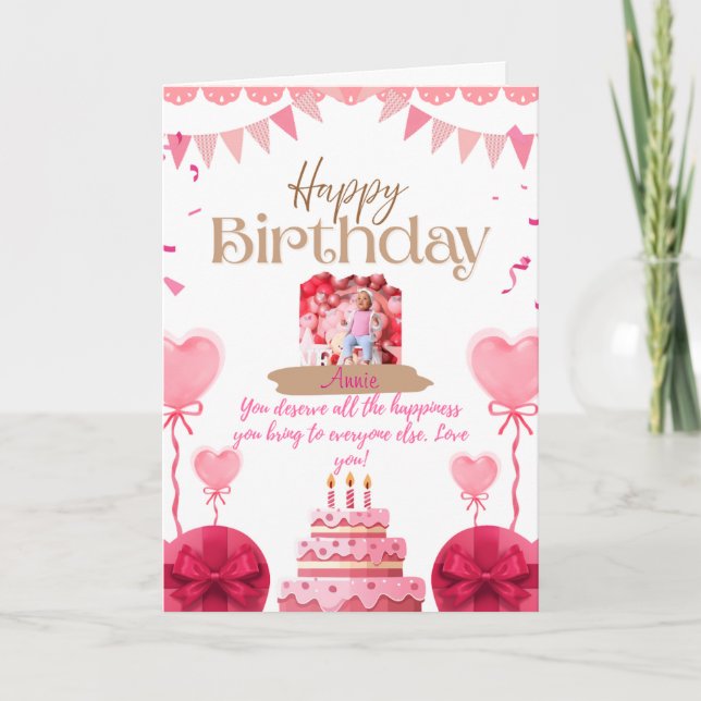 Heartfelt Birthday Card (Front)