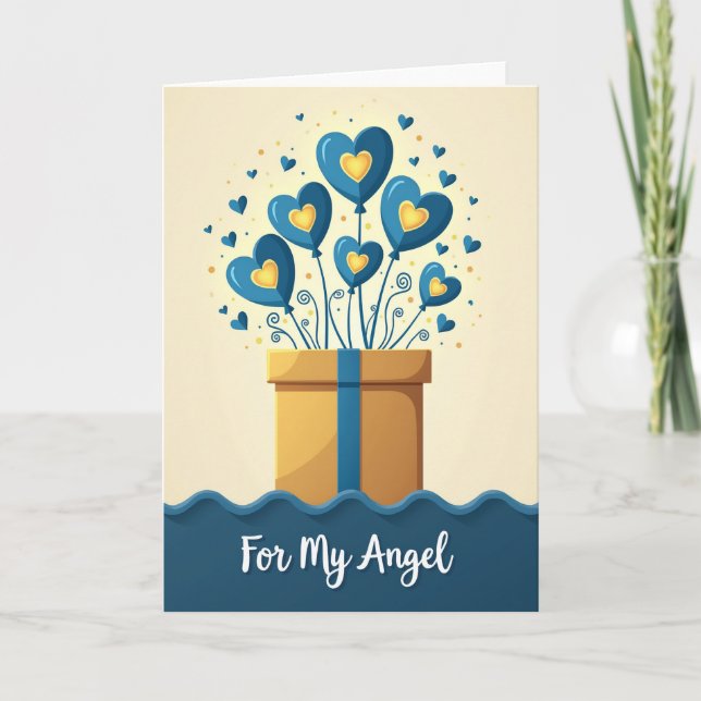 Heartfelt Birthday Wish Card (Front)