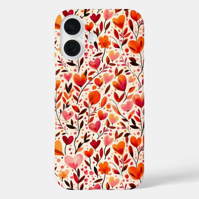 Heartfelt Blooms Case-Mate iPhone Case (Back)