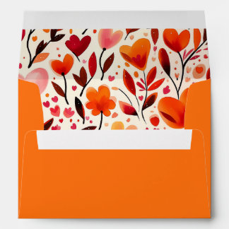 Heartfelt Booms Wedding Envelope