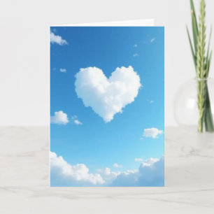 Heartfelt Cloudscape Love Card