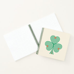 Heartfelt Clover Notebook
