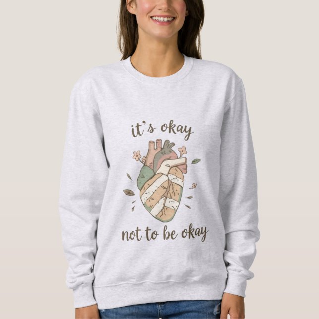 Heartfelt Comfort Crewneck Sweatshirt (Front)