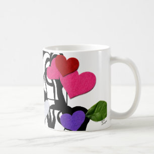 Heartfelt  Design Monogram Mug