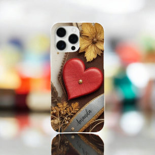 Heartfelt Elegance iPhone 16 Pro Max Case