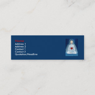 "Heartfelt Enlightenment" Mini Business Card
