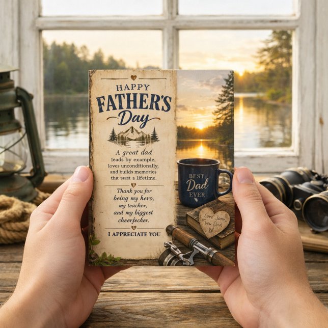 Heartfelt Father’s Day Message  Holiday Card (Creator Uploaded)