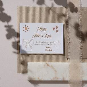 Heartfelt Father's Day Card - Personalised Greetin