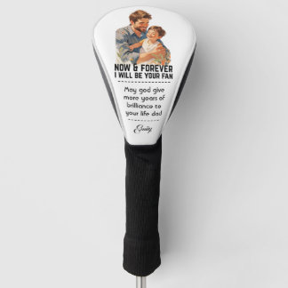 Heartfelt Gift with message for Golf Dads via Head Cover