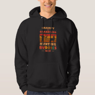 Heartfelt GRAMPY Grandkids Buddies For Life Huntin Hoodie